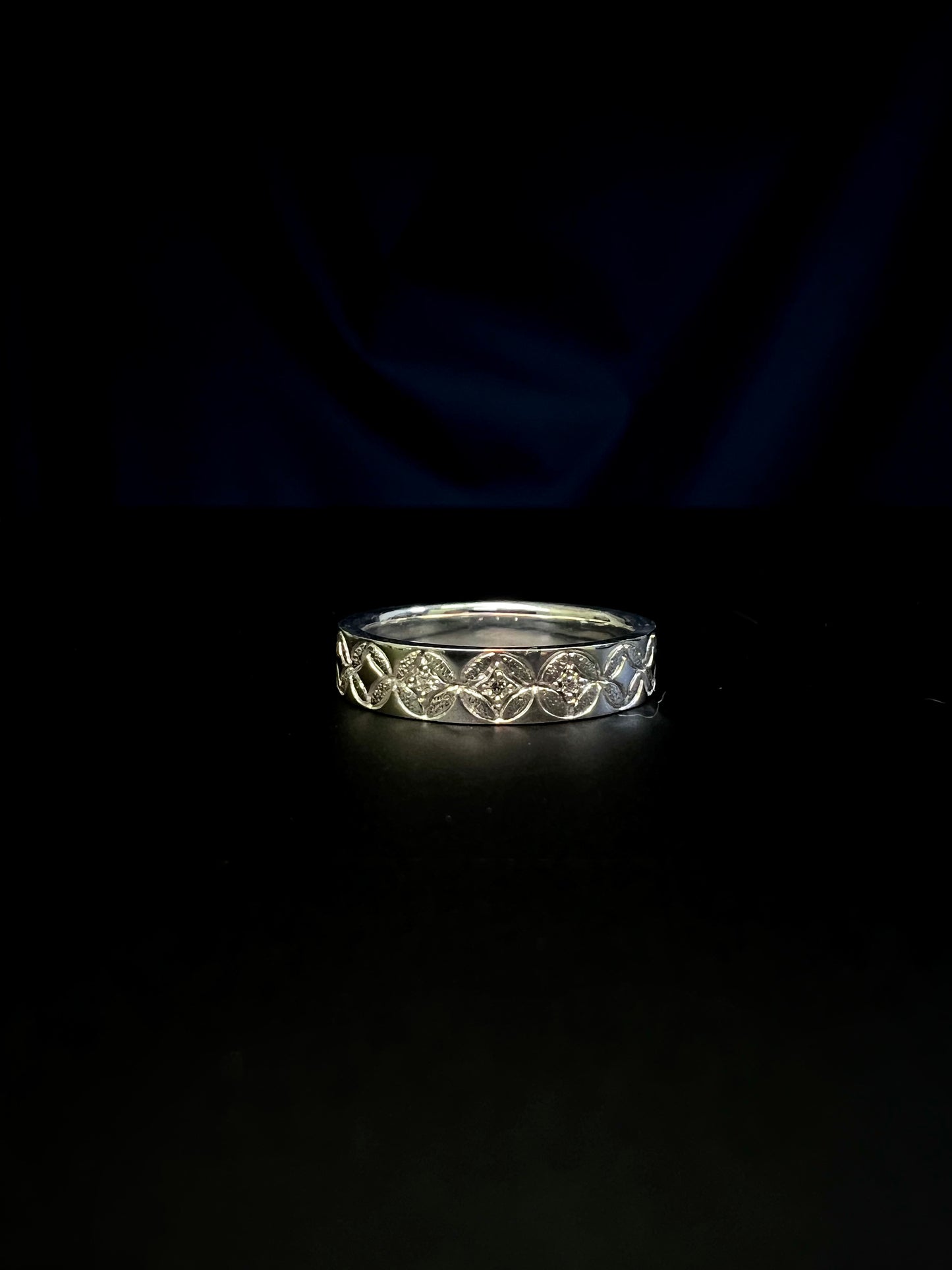 Pt900七宝リング(レディース)