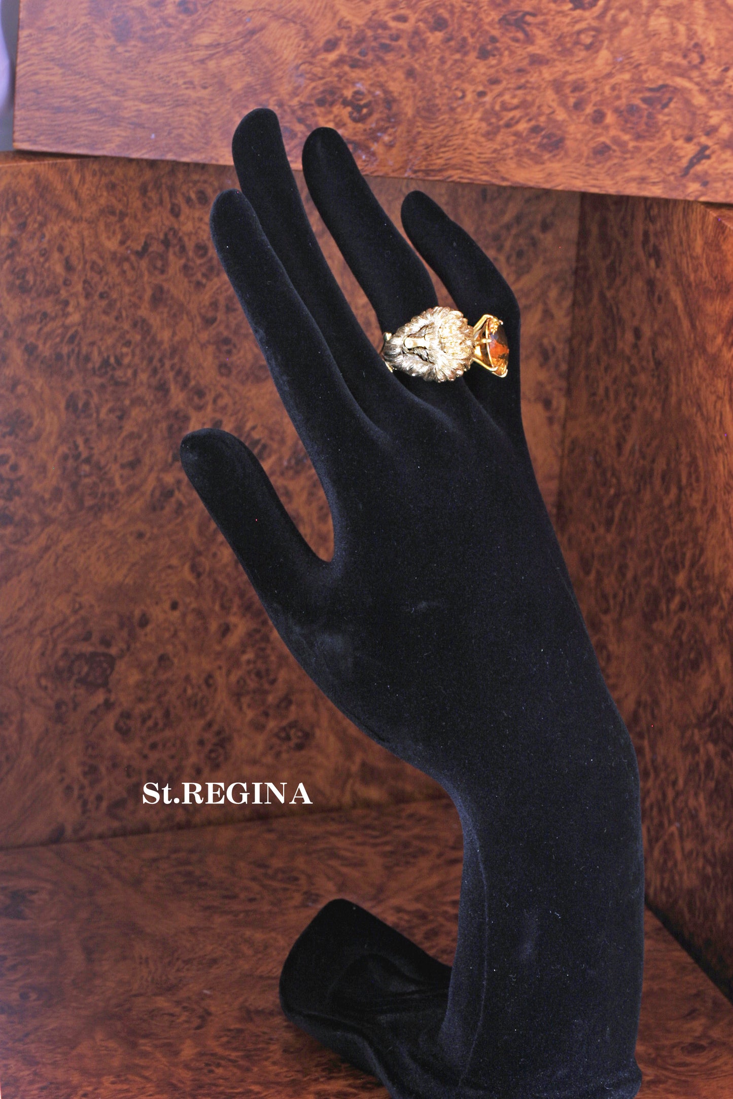 K18ライオンRing(シトリン)