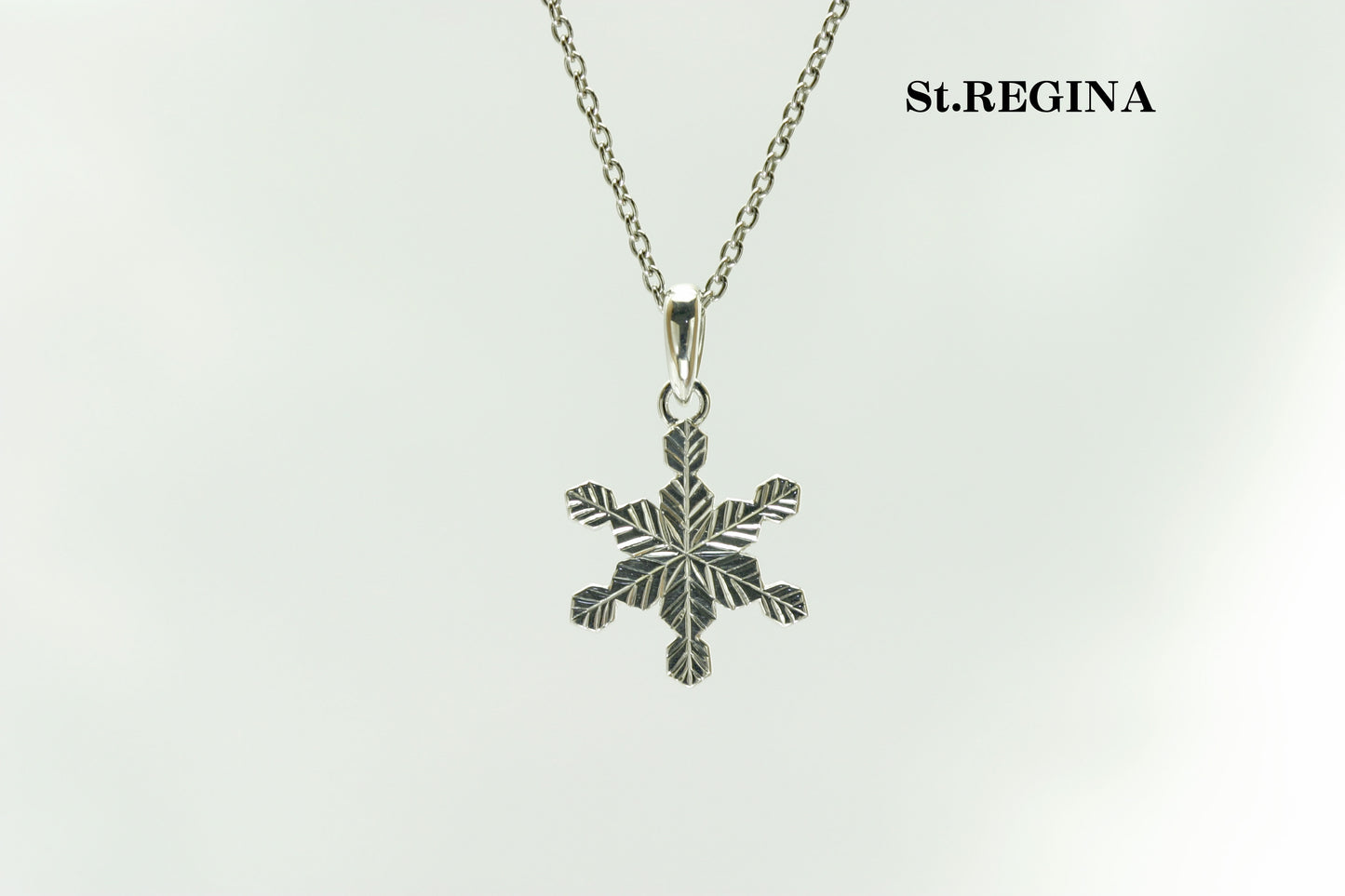 Pt900雪の結晶Pendant