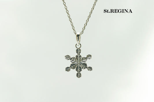Pt900雪の結晶Pendant