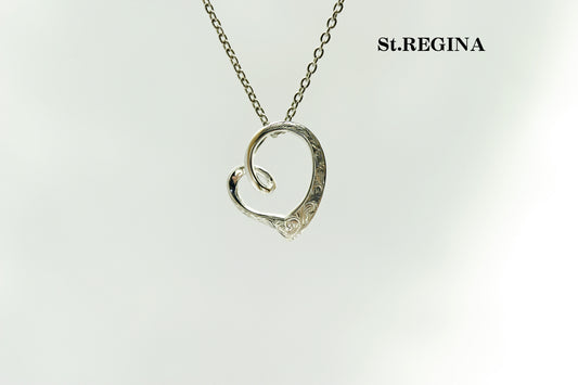 Pt900ラヴハートPendant