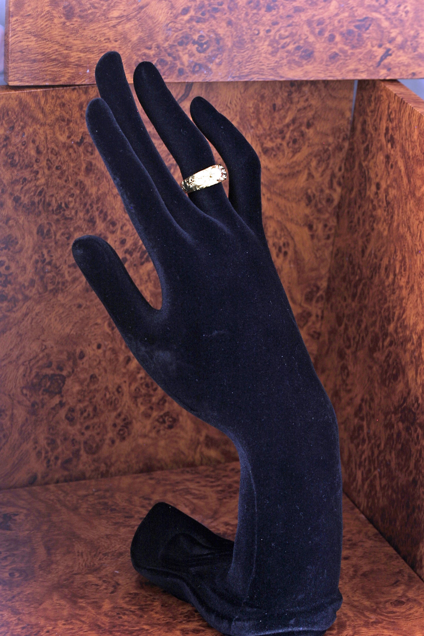 Pt900ダイアモンド炎Ring