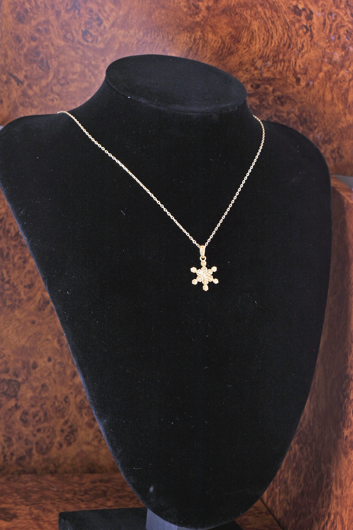 Pt900雪の結晶Pendant