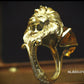 K18ライオンRing(シトリン)
