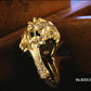 K18ライオンRing(シトリン)